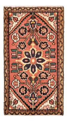 Alfombra persa - Nómada - 100 x 54 cm - rojo claro