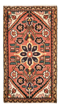 Alfombra persa - Nómada - 100 x 54 cm - rojo claro