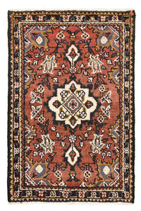 Alfombra persa - Nómada - 85 x 58 cm - rojo claro