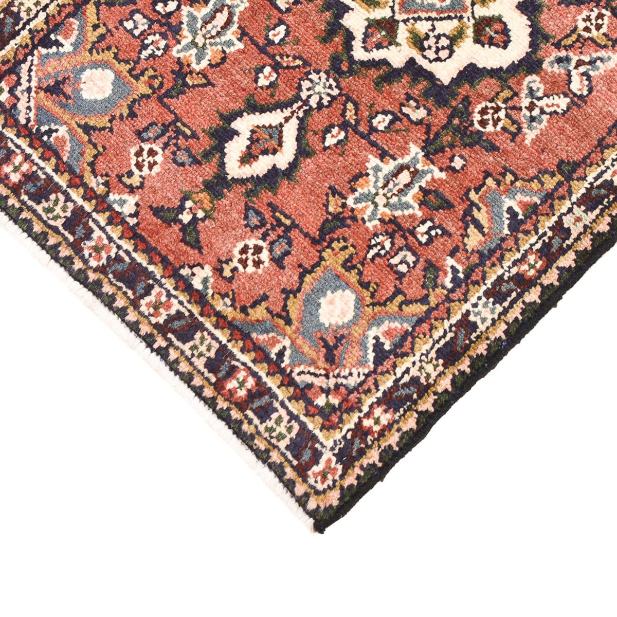 Alfombra persa - Nómada - 85 x 58 cm - rojo claro