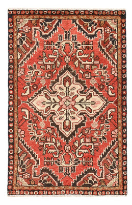 Alfombra persa - Nómada - 93 x 60 cm - rojo