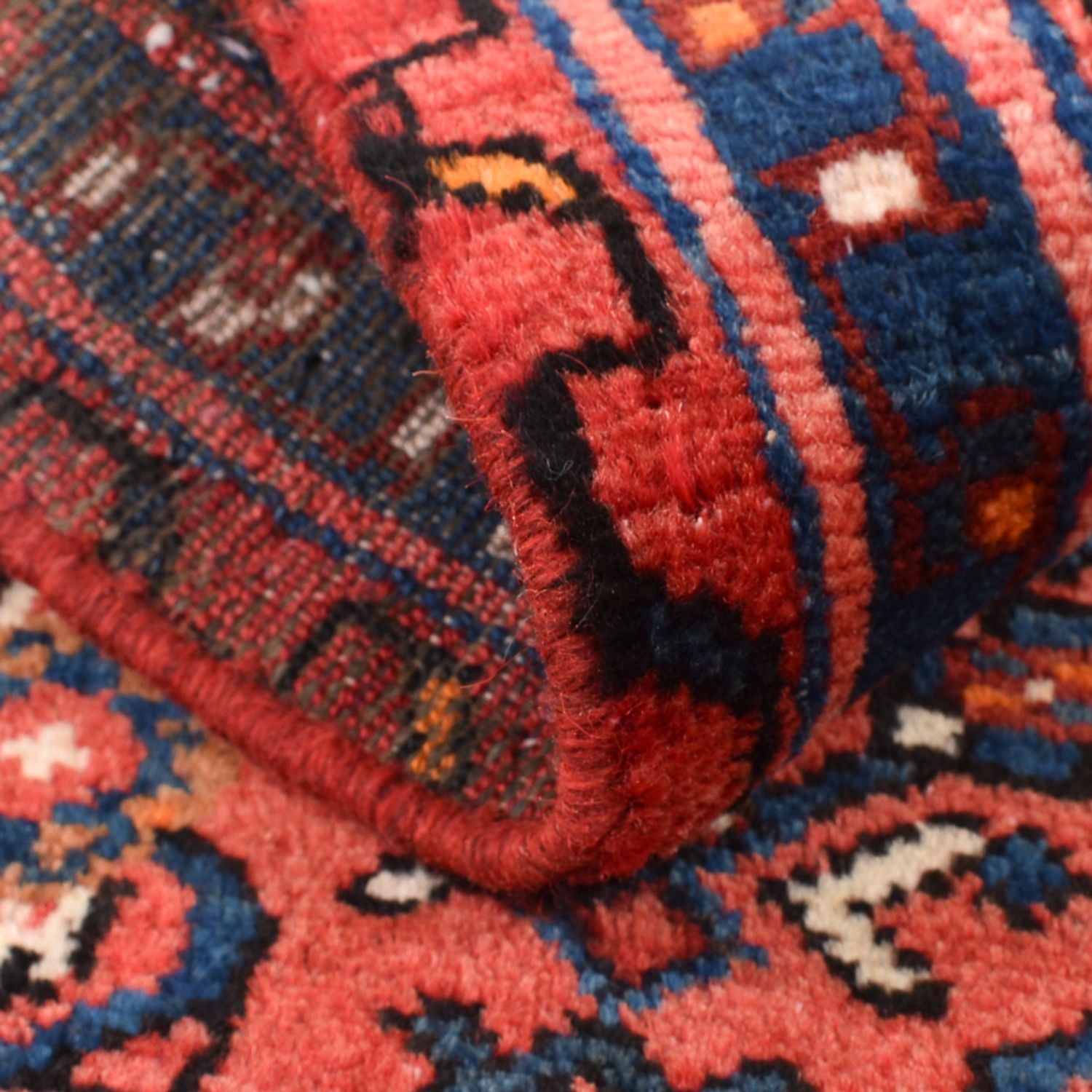 Alfombra persa - Nómada - 97 x 60 cm - rojo