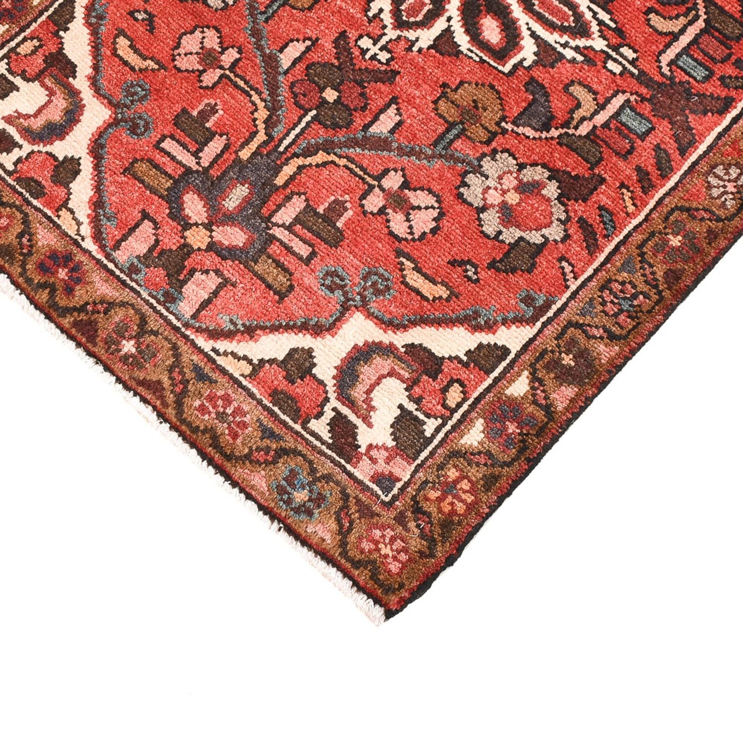 Alfombra persa - Nómada - 89 x 59 cm - rojo