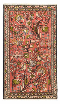 Alfombra persa - Nómada - 94 x 54 cm - rojo