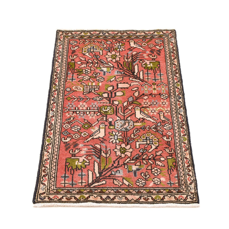 Alfombra persa - Nómada - 94 x 54 cm - rojo