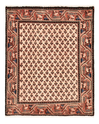 Alfombra persa - Nómada - 72 x 60 cm - rosa