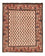 Alfombra persa - Nómada - 72 x 60 cm - rosa