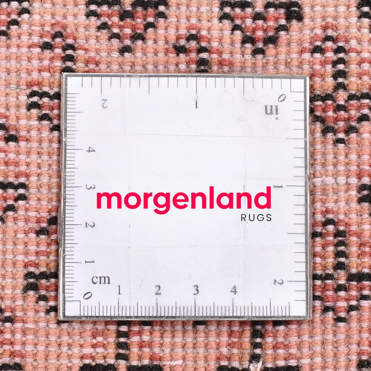 Alfombra persa - Nómada - 72 x 60 cm - rosa