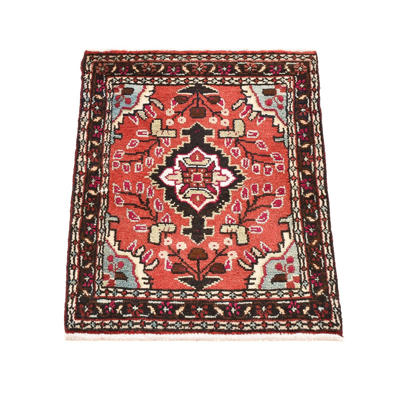 Alfombra persa - Nómada - 70 x 50 cm - rojo claro