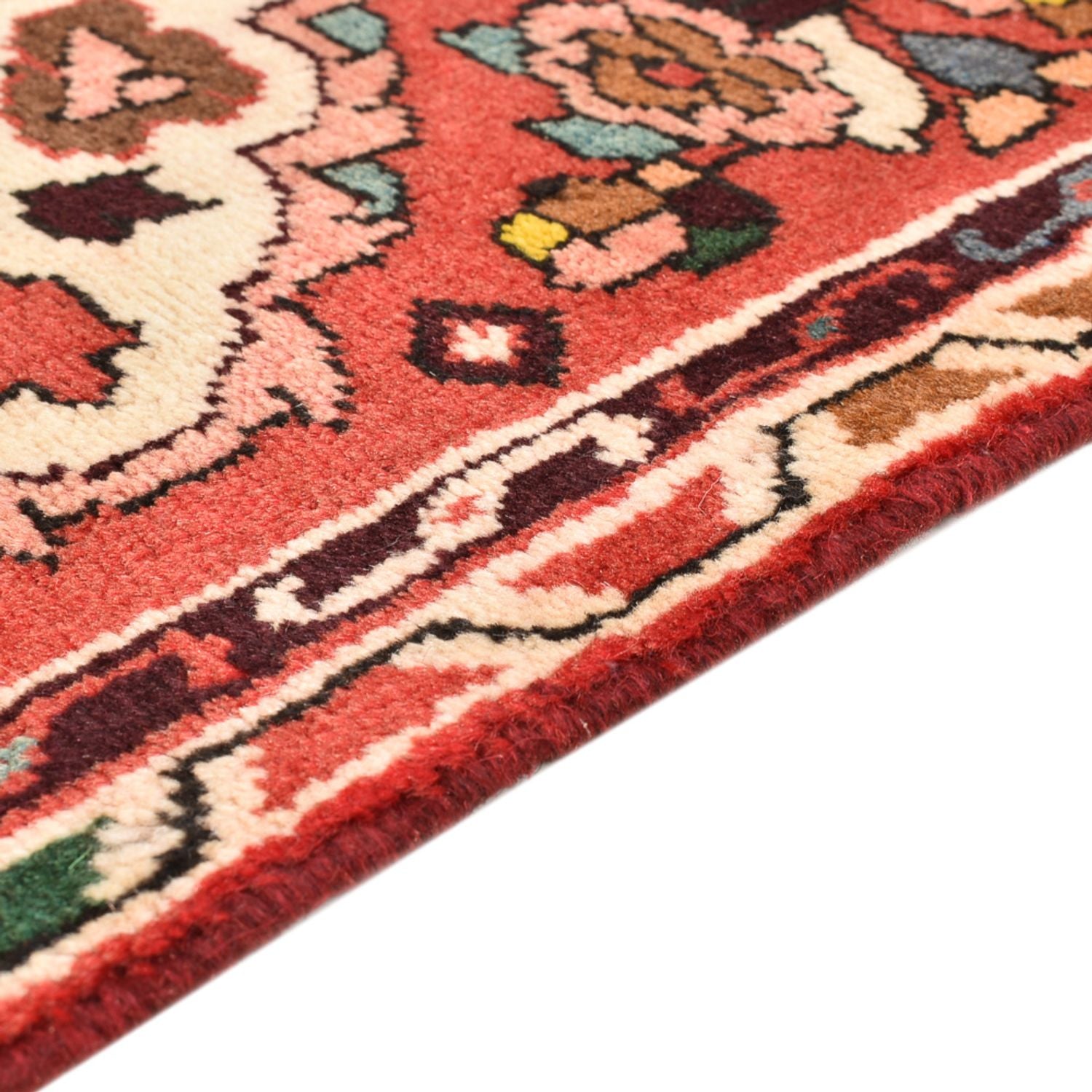Alfombra persa - Nómada - 100 x 56 cm - rojo