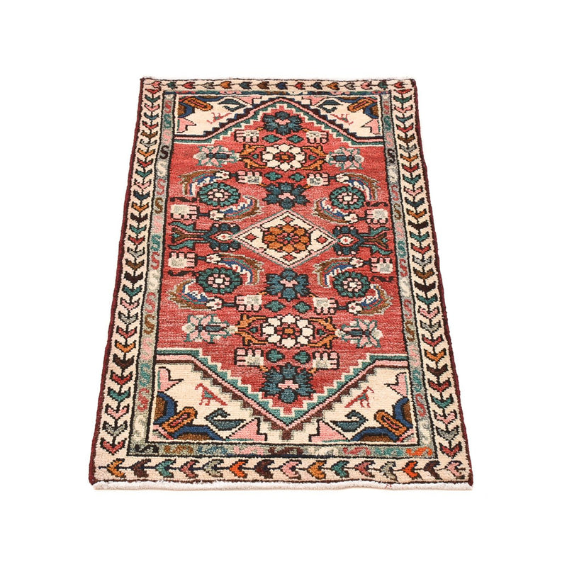 Alfombra persa - Nómada - 105 x 59 cm - rojo