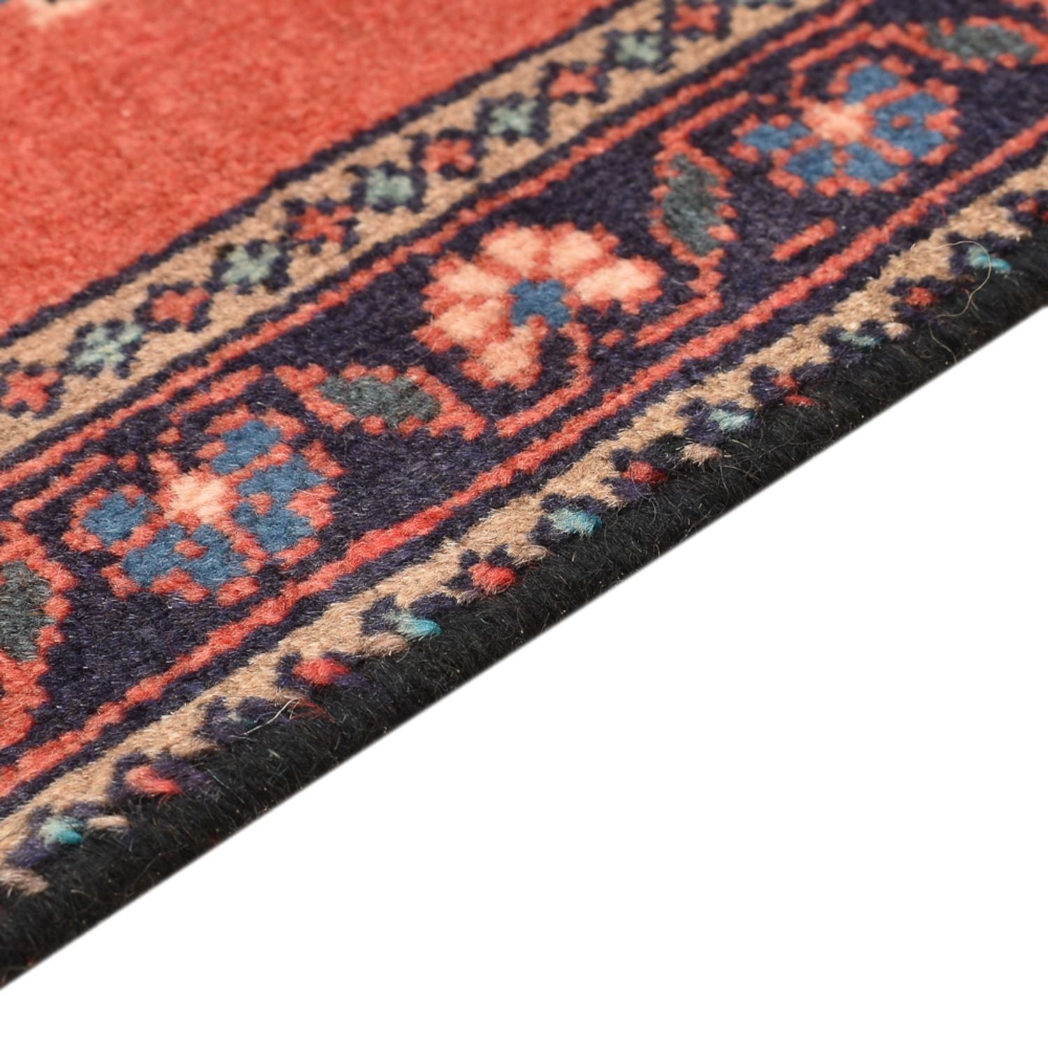 Alfombra persa - Nómada - 55 x 49 cm - rojo