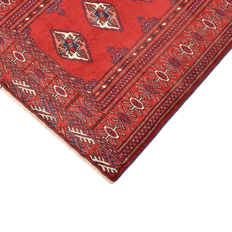 Alfombra Turkaman - 115 x 87 cm - rojo