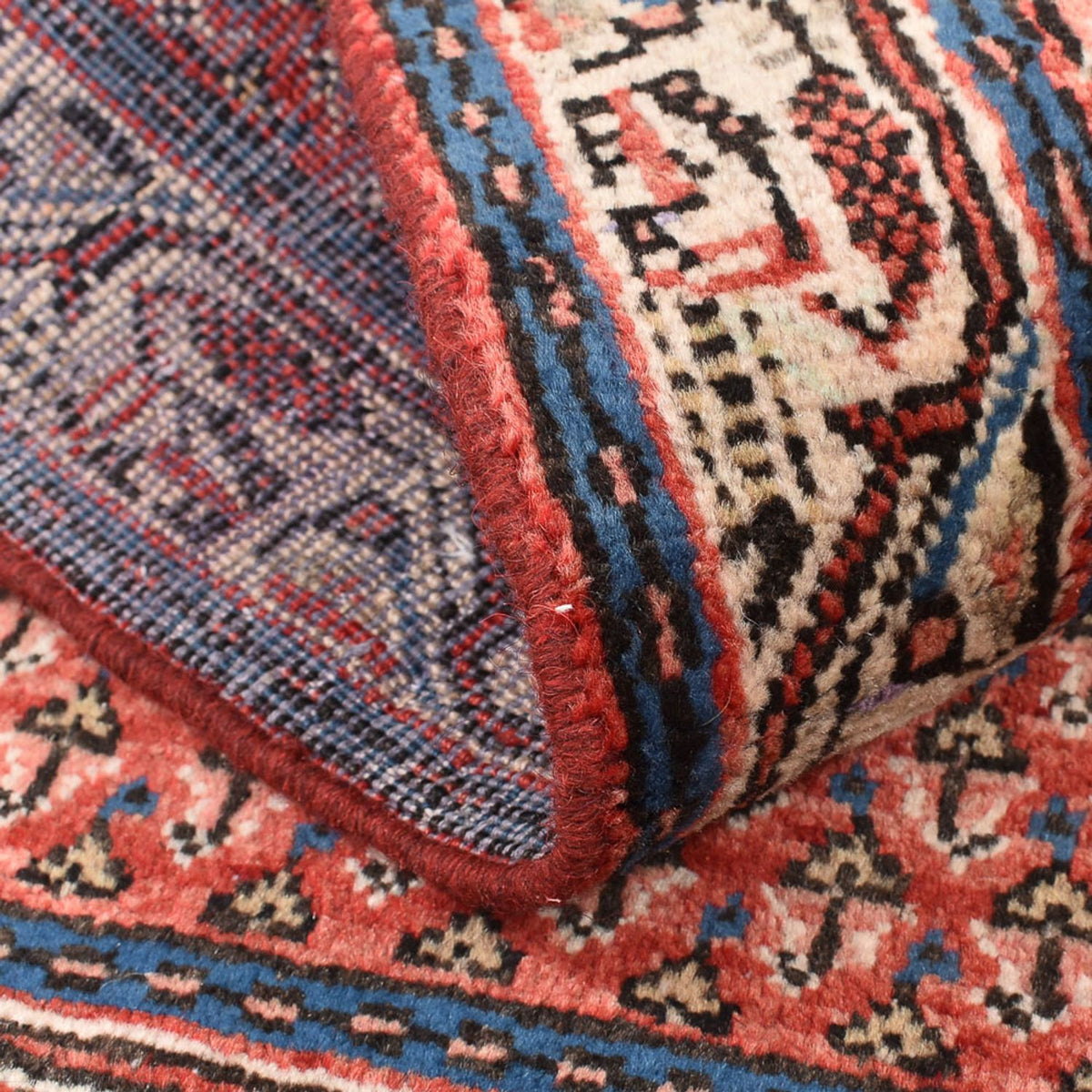 Alfombra persa - Mir - 121 x 65 cm - óxido