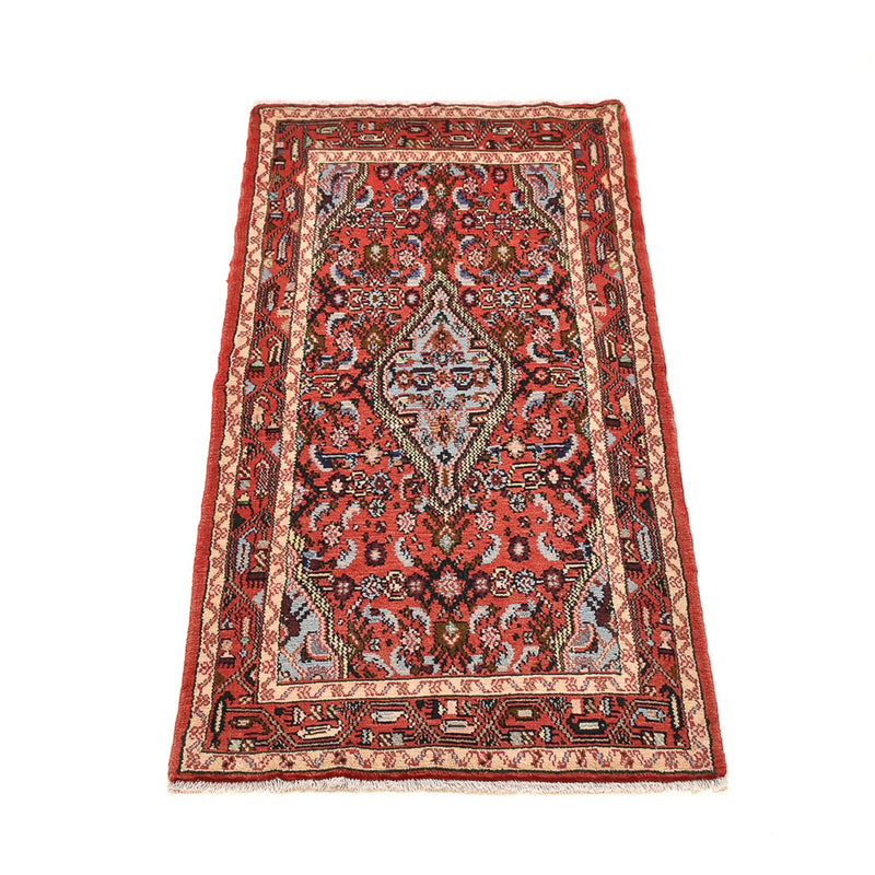 Alfombra persa - Nómada - 141 x 63 cm - rojo