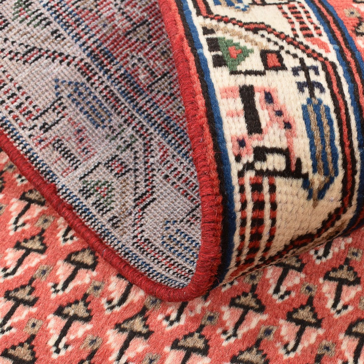 Alfombra persa - Mir - 120 x 67 cm - óxido