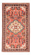 Alfombra persa - Nómada - 131 x 76 cm - rojo claro