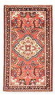 Alfombra persa - Nómada - 131 x 76 cm - rojo claro