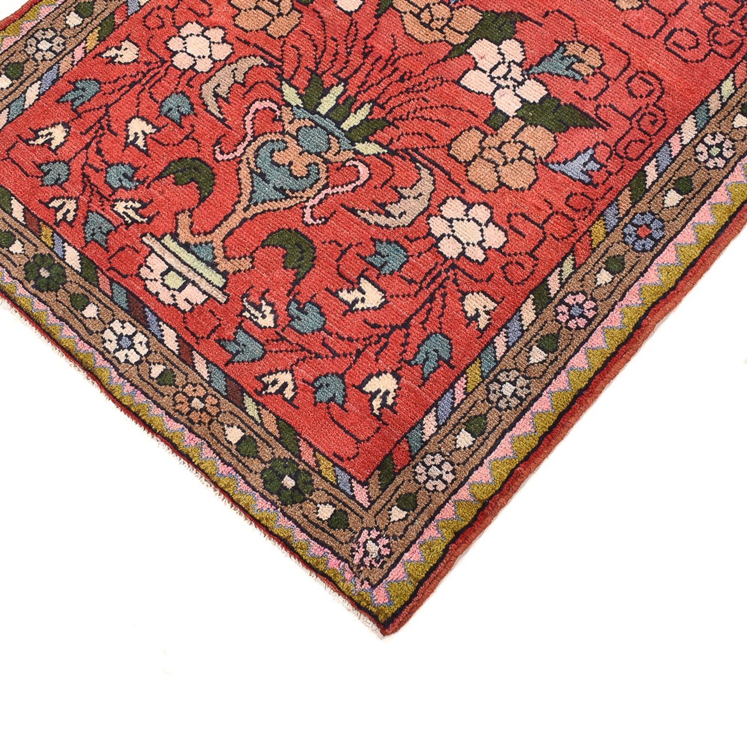 Alfombra persa - Nómada - 130 x 80 cm - rojo