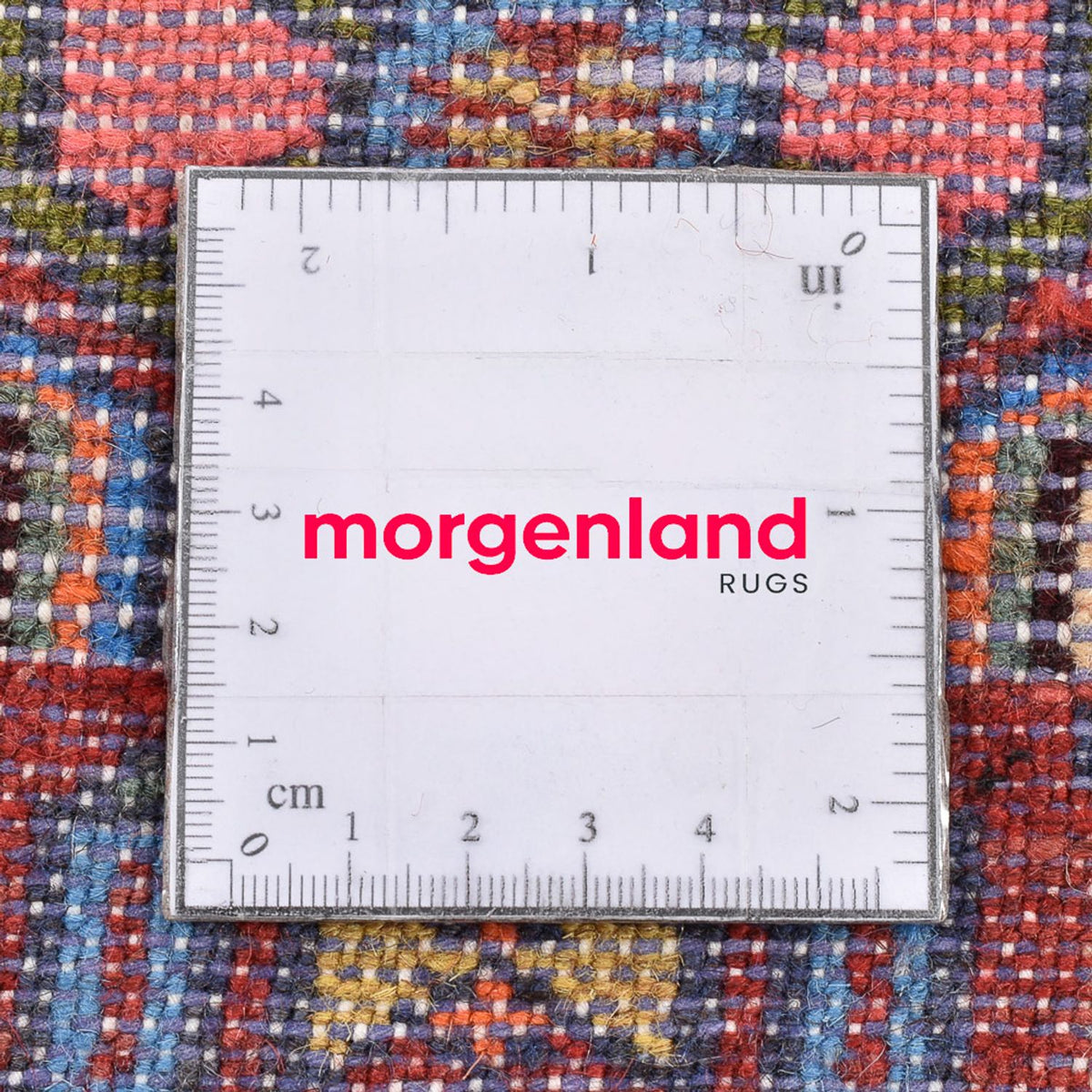 Alfombra persa - Nómada - 110 x 74 cm - multicolor