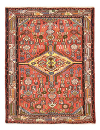 Alfombra persa - Nómada - 105 x 80 cm - rojo