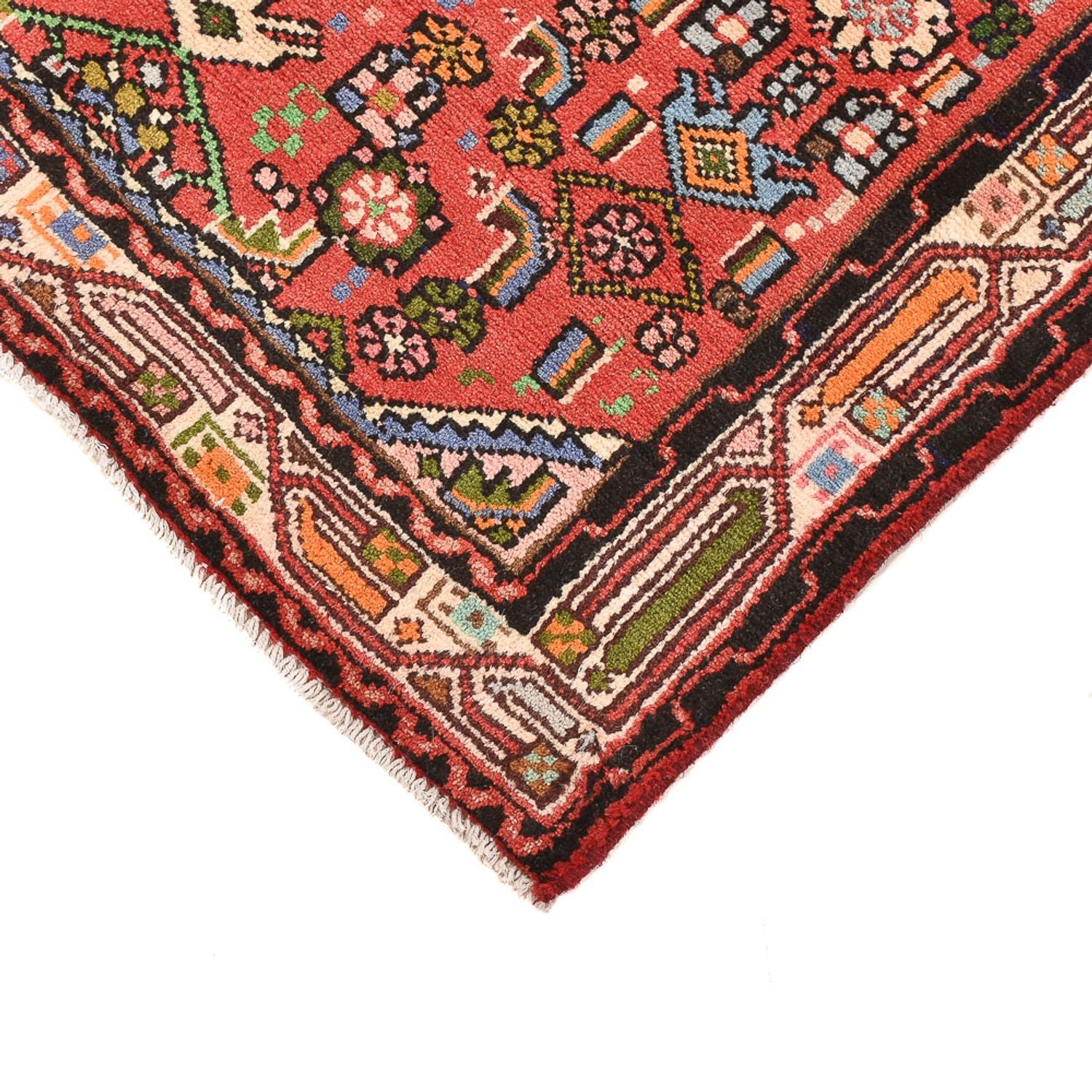 Alfombra persa - Nómada - 105 x 80 cm - rojo