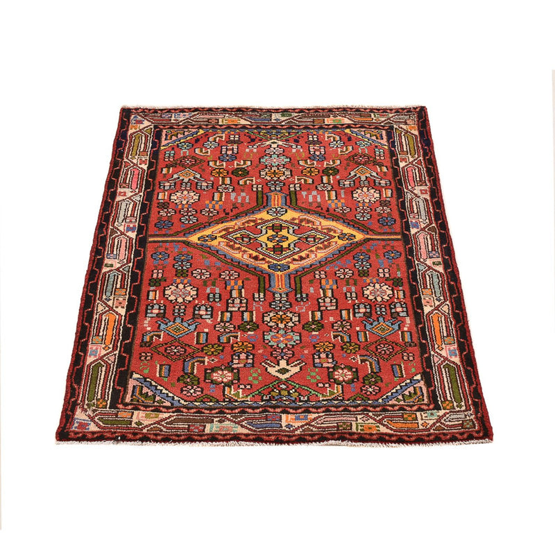 Alfombra persa - Nómada - 105 x 80 cm - rojo