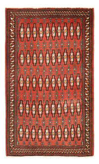 Alfombra Turkaman - 127 x 73 cm - rojo
