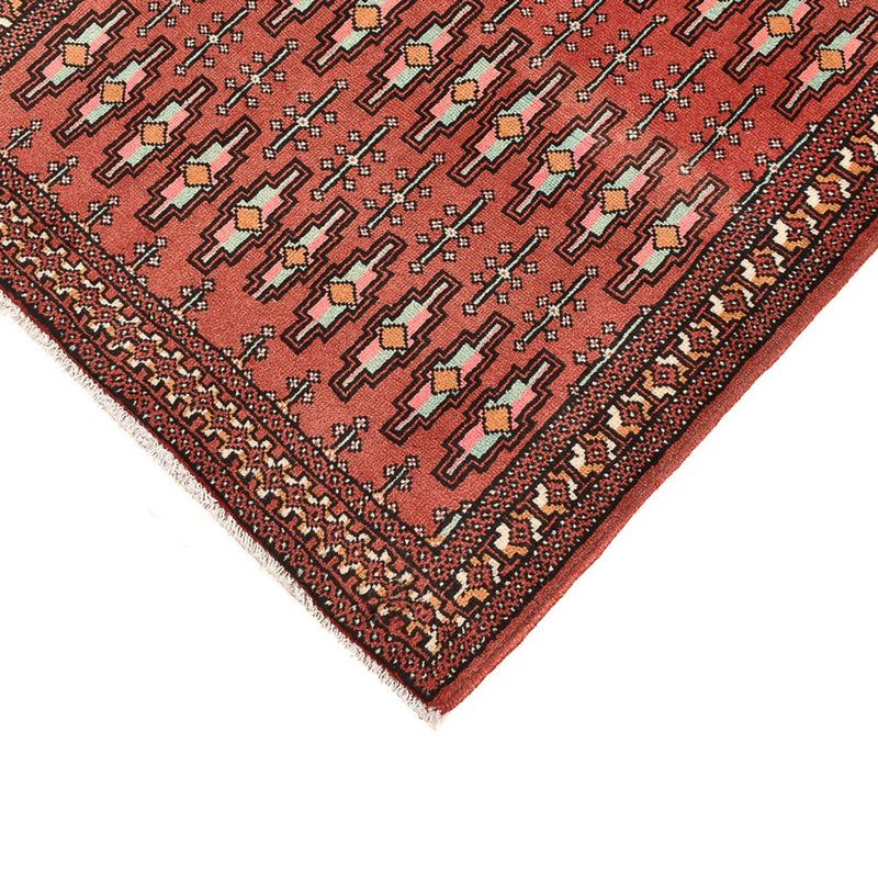 Alfombra Turkaman - 127 x 73 cm - rojo