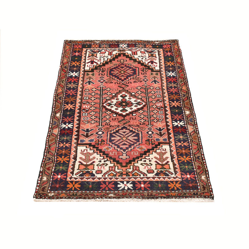 Alfombra persa - Bidjar - 127 x 78 cm - rojo claro