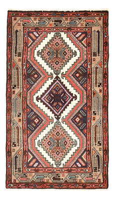 Alfombra persa - Nómada - 130 x 74 cm - multicolor