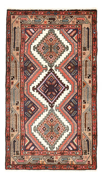 Alfombra persa - Nómada - 130 x 74 cm - multicolor