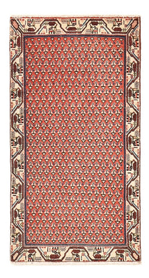Alfombra persa - Mir - 117 x 62 cm - óxido
