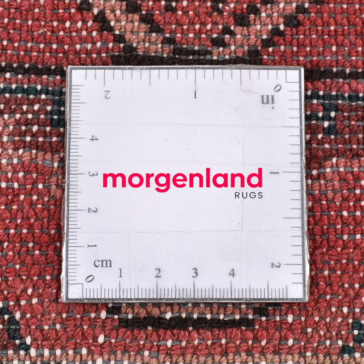 Alfombra persa - Nómada - 121 x 76 cm - rojo claro