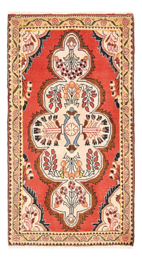 Alfombra persa - Nómada - 131 x 73 cm - rojo