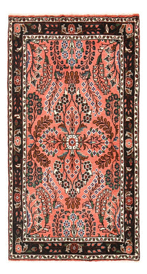 Alfombra persa - Nómada - 139 x 77 cm - rojo claro
