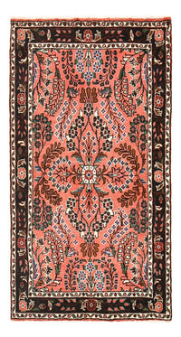Alfombra persa - Nómada - 139 x 77 cm - rojo claro