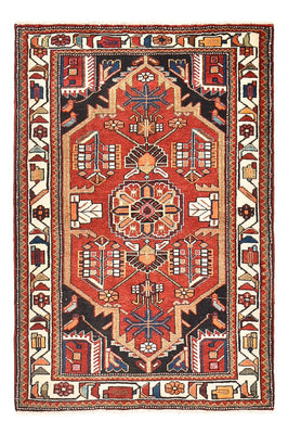 Alfombra persa - Nómada - 137 x 92 cm - rojo