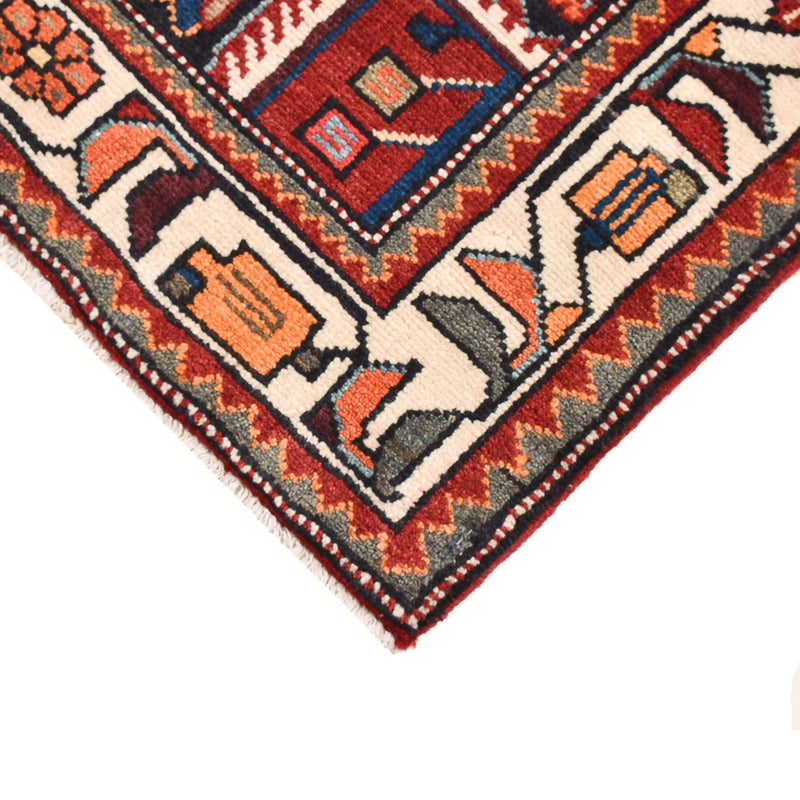 Alfombra persa - Nómada - 137 x 92 cm - rojo