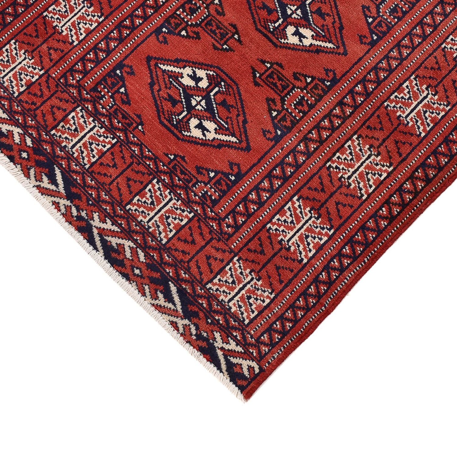 Alfombra de pasillo Alfombra Turkaman - 291 x 73 cm - rojo