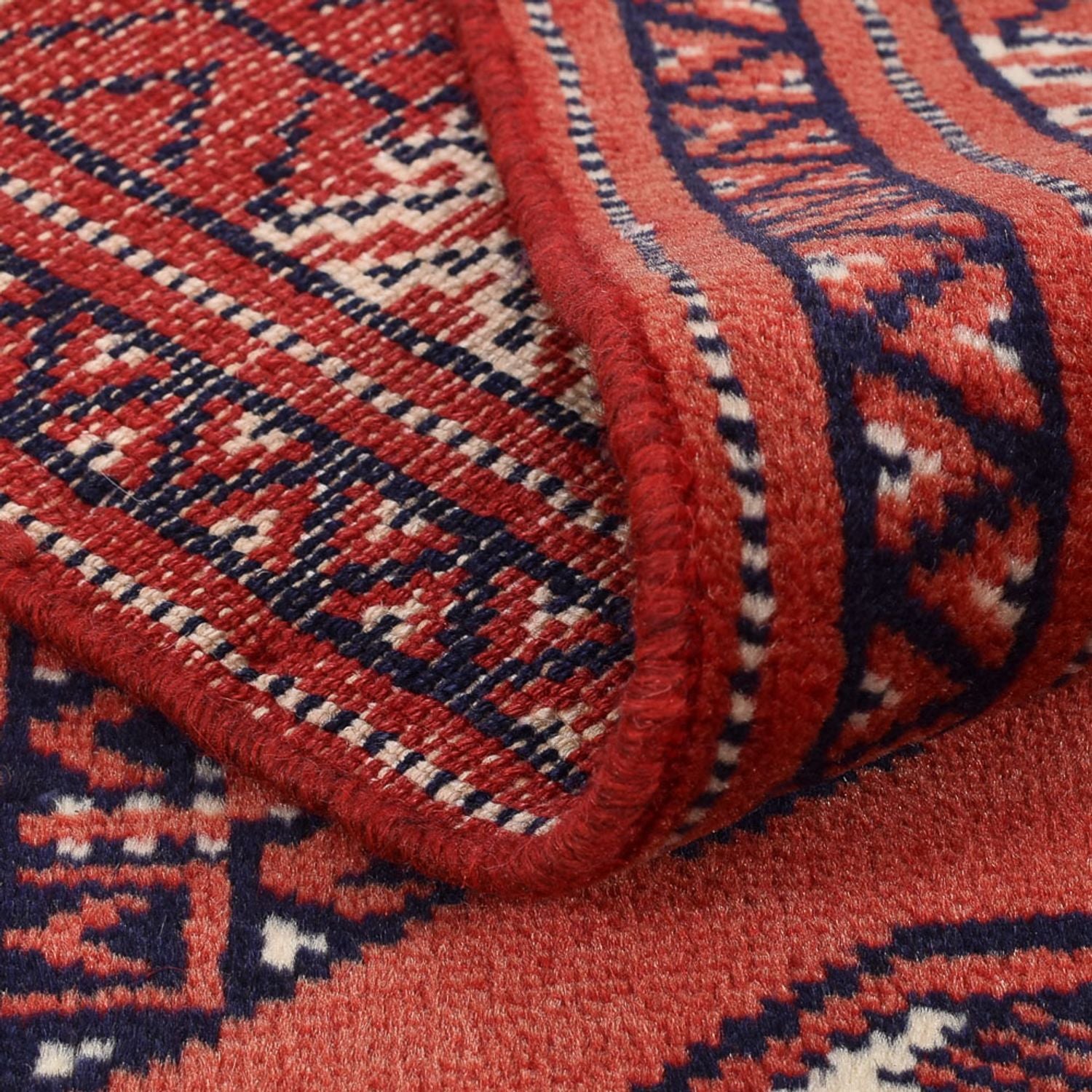 Alfombra de pasillo Alfombra Turkaman - 291 x 73 cm - rojo