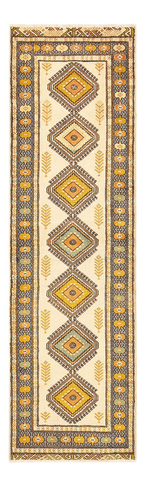 Alfombra de pasillo Alfombra Turkaman - 215 x 65 cm - verde claro