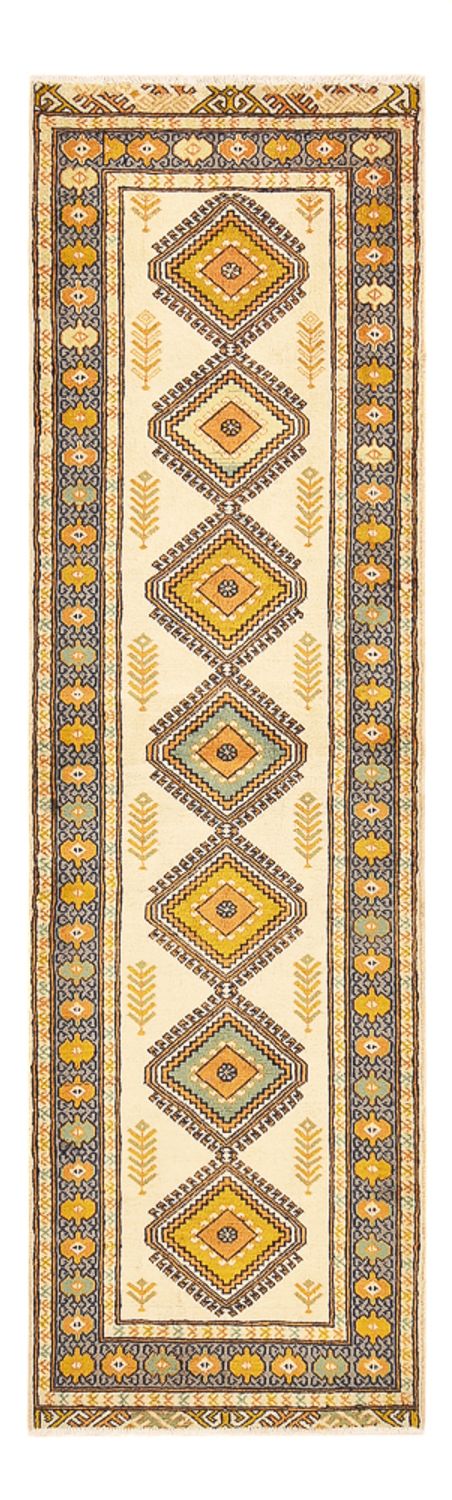 Alfombra de pasillo Alfombra Turkaman - 215 x 65 cm - verde claro