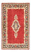 Alfombra persa - Real - 155 x 90 cm - rojo