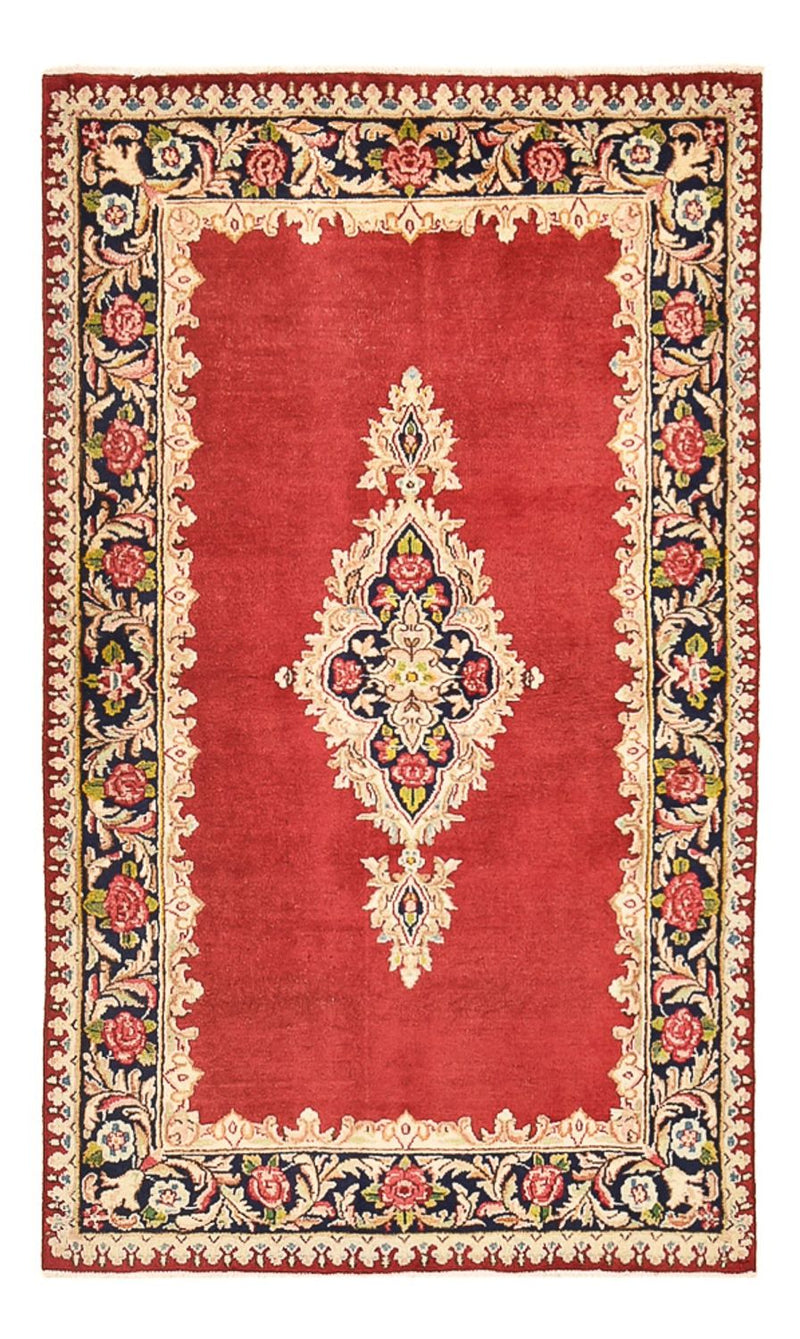 Alfombra persa - Real - 155 x 90 cm - rojo