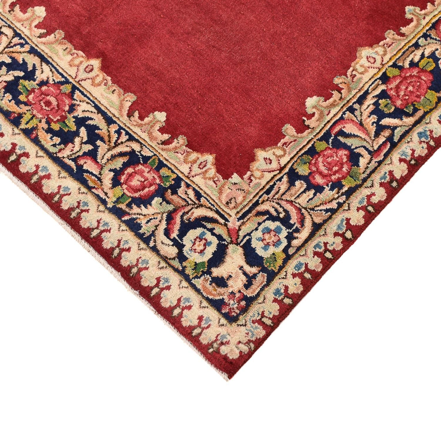 Alfombra persa - Real - 155 x 90 cm - rojo