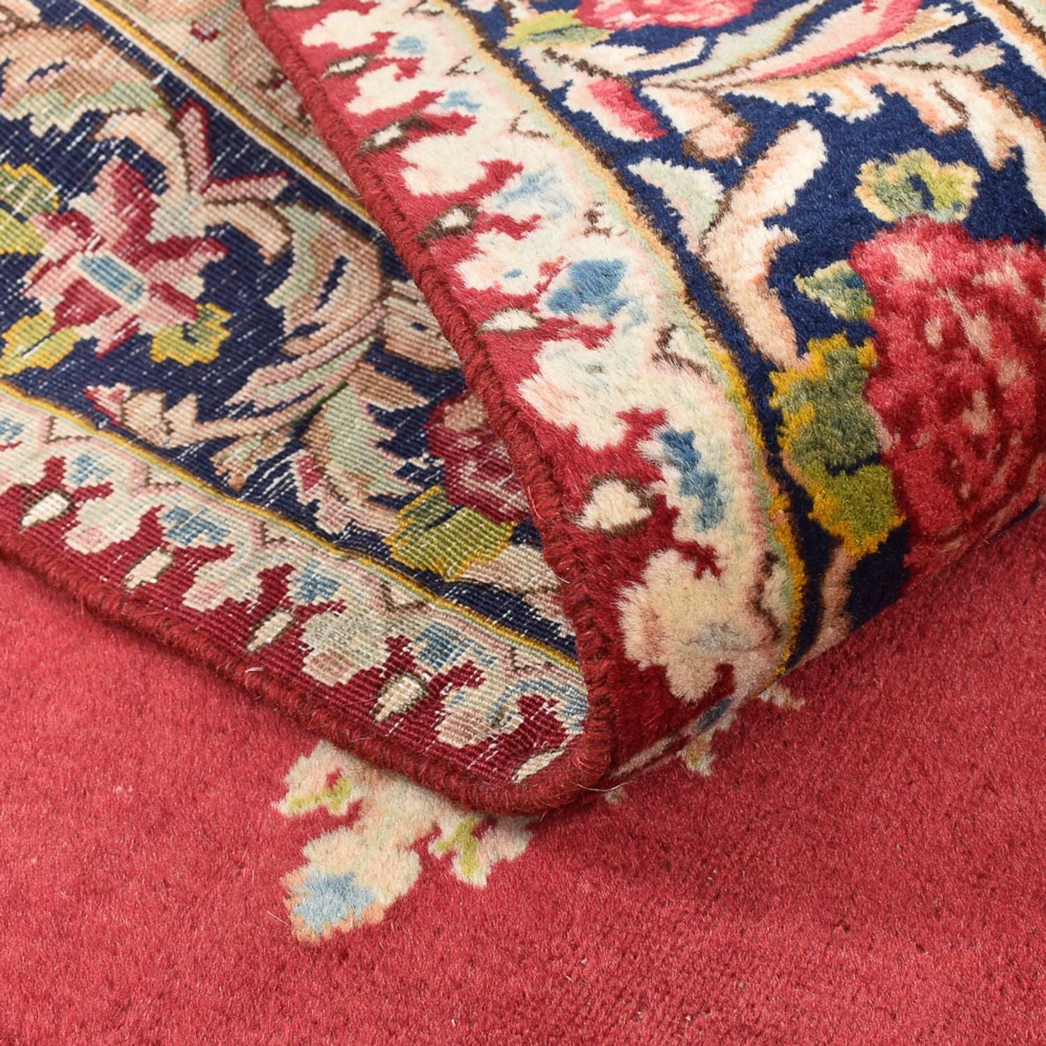Alfombra persa - Real - 155 x 90 cm - rojo