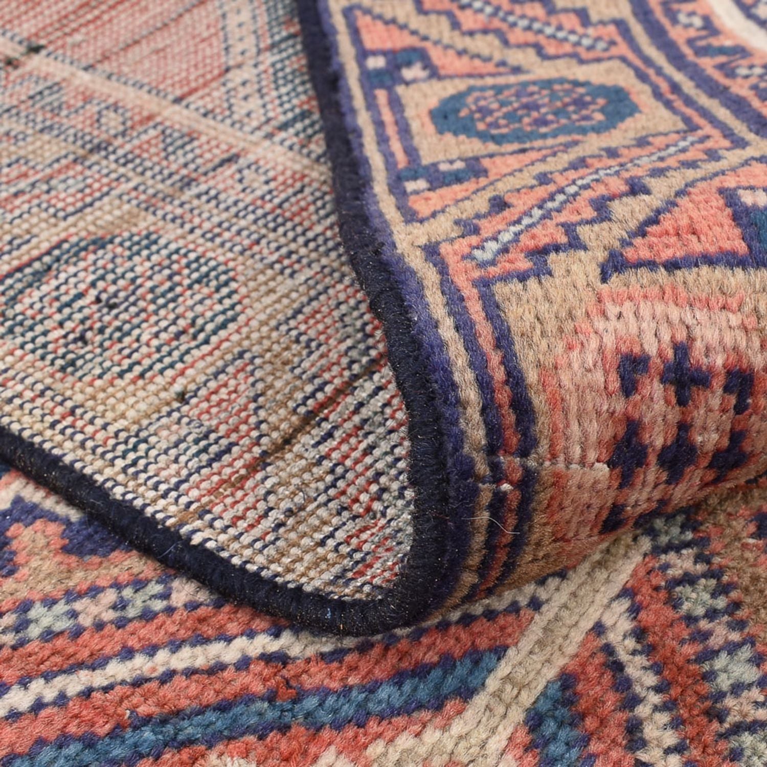 Alfombra persa - Nómada - 195 x 125 cm - multicolor