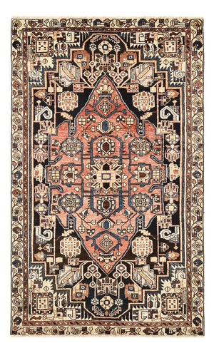 Alfombra persa - Nómada - 207 x 127 cm - rojo claro