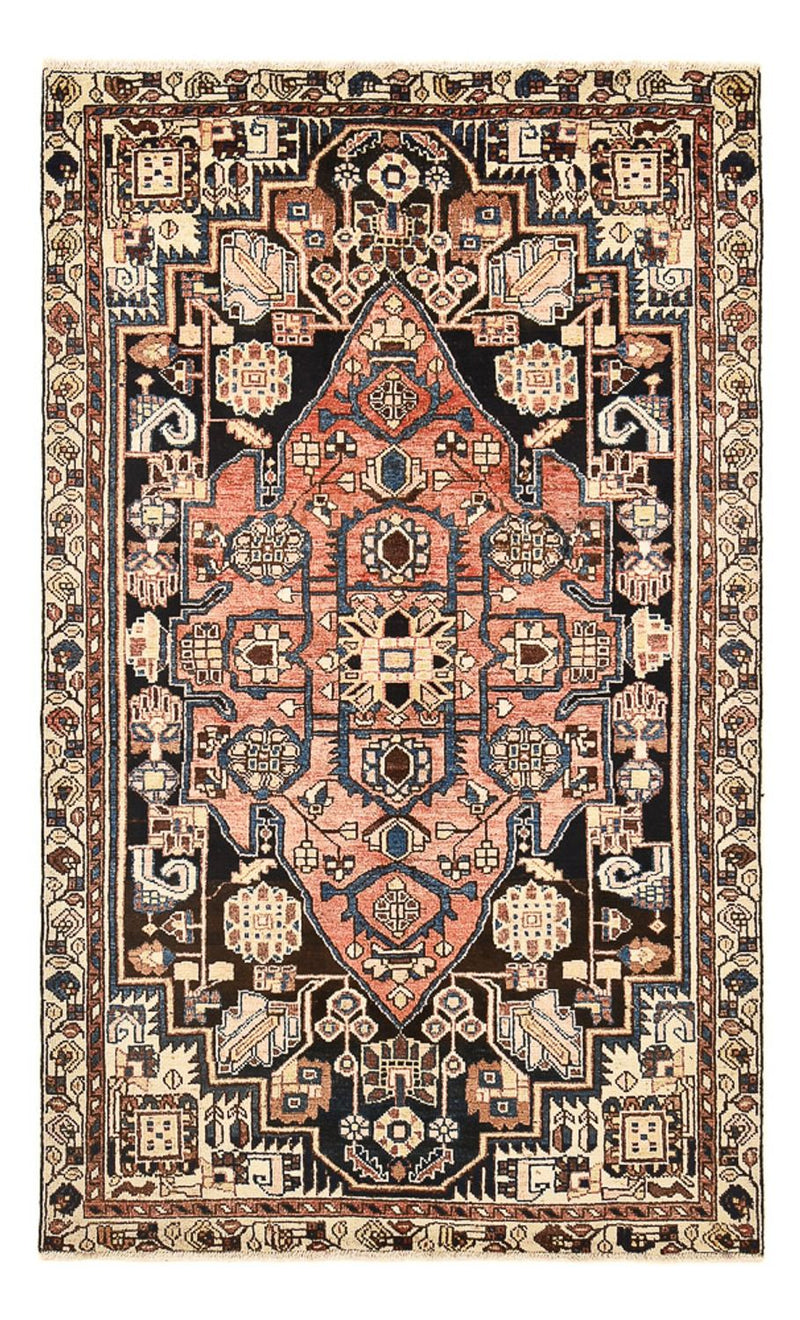 Alfombra persa - Nómada - 207 x 127 cm - rojo claro